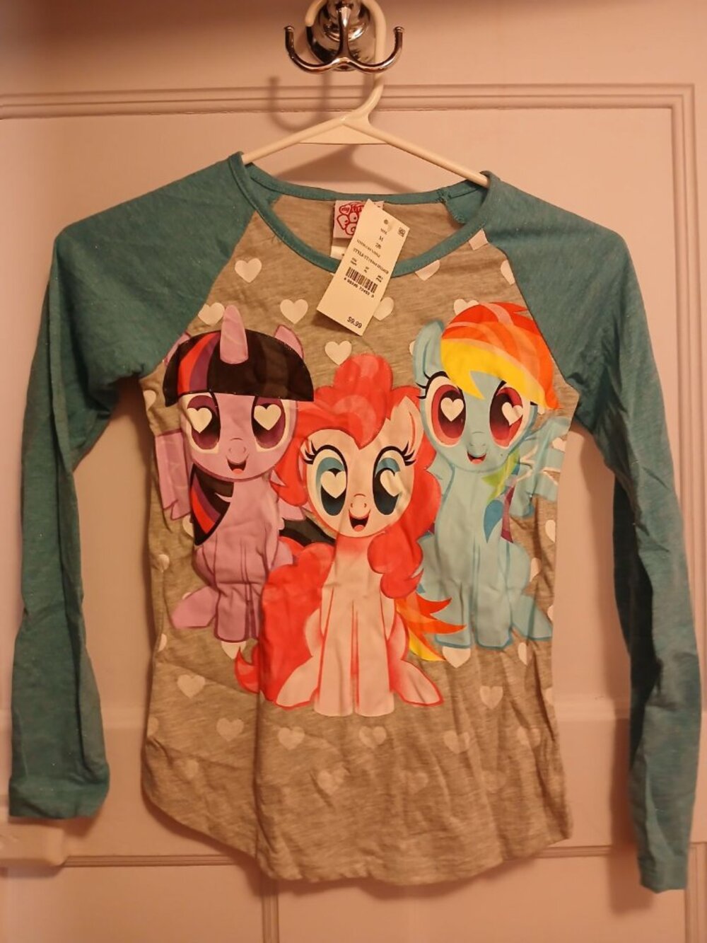 My Little Pony Girls M 7/8 NEW Long sleeve Shirt NWT